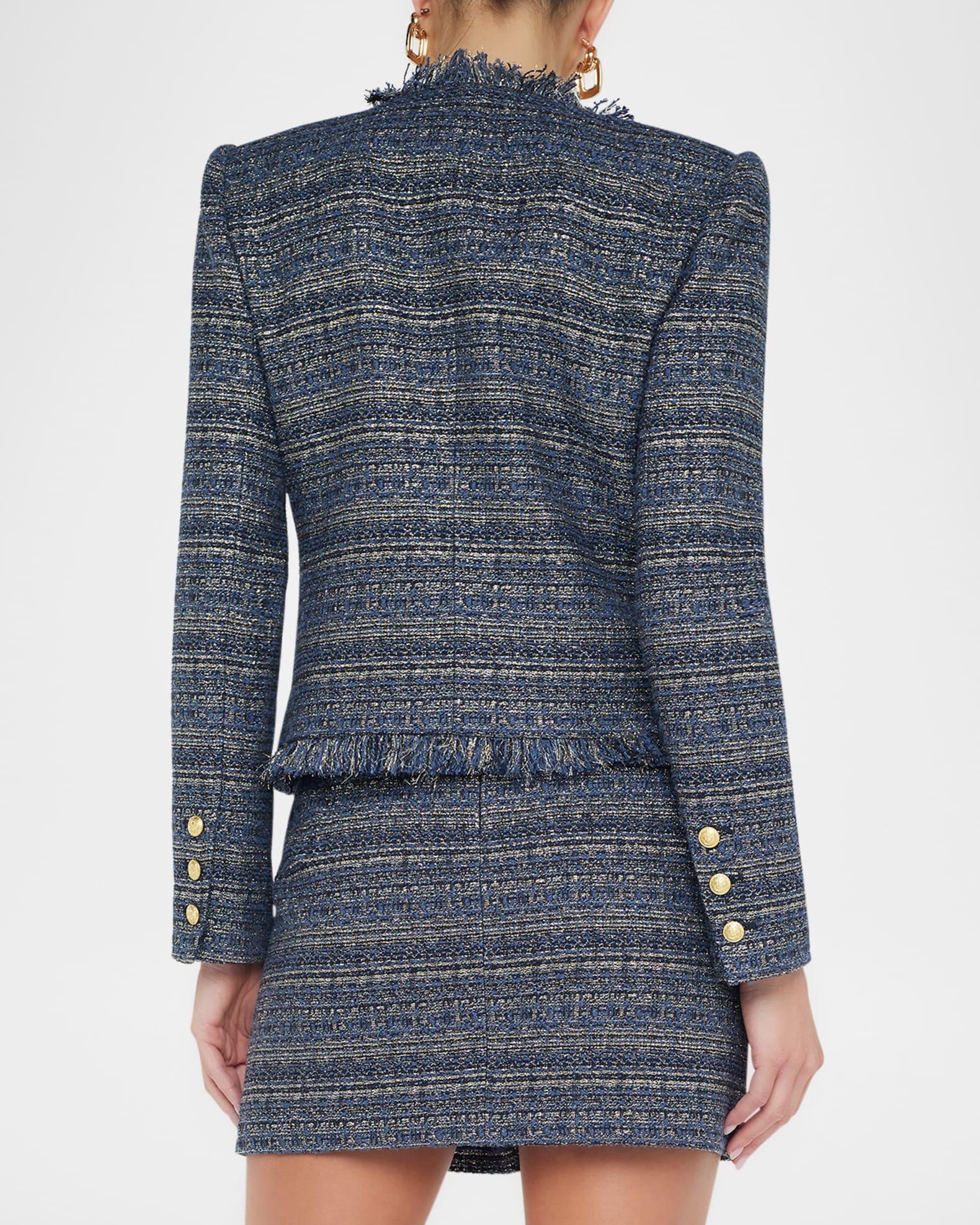 Angelina Metallic Tweed Jacket Product Image