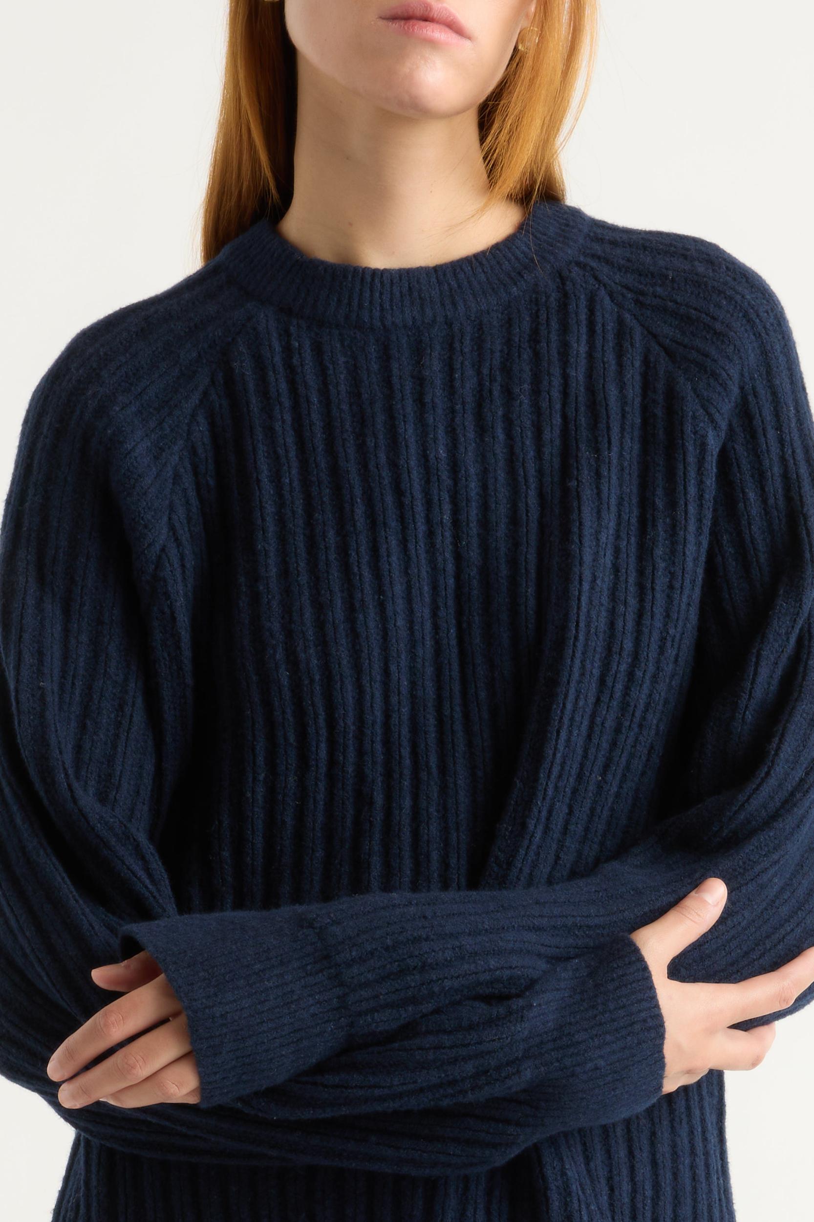 Roylene Ribbed Boyfriend Sweater Product Image
