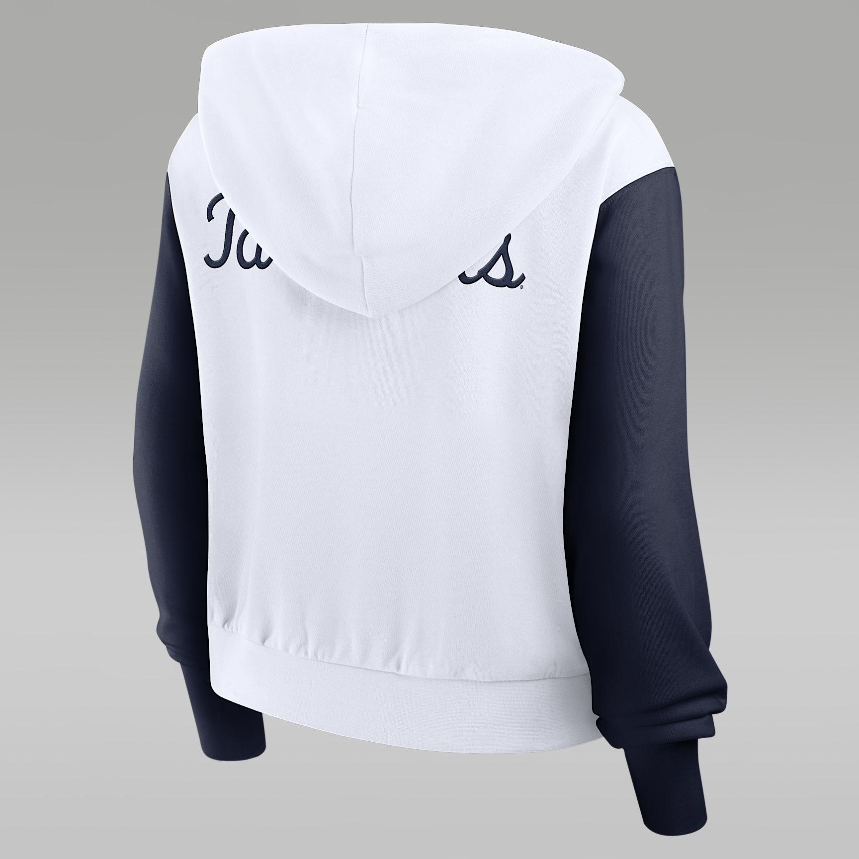 North Carolina Athletic Prep Colorblocked Script Women’s Jordan Brand College Full-Zip Hoodie Product Image