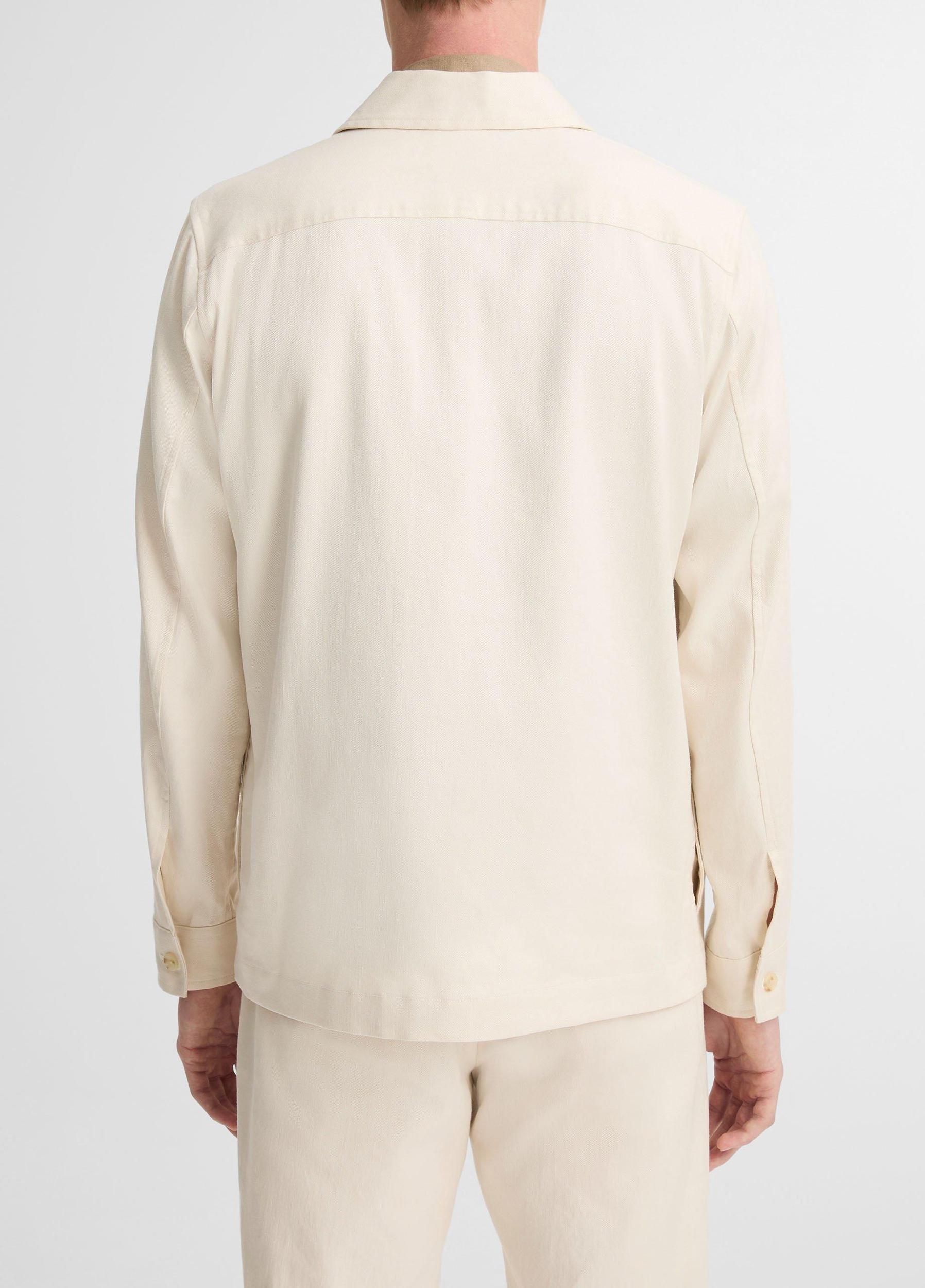 Italian Linen-Cotton Chore Coat Product Image