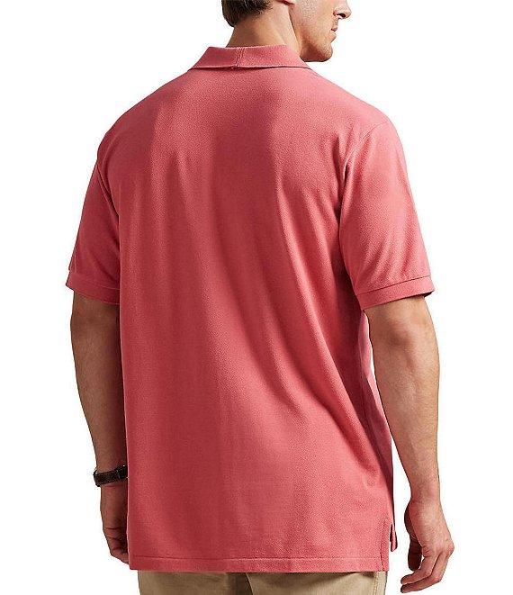 Polo Ralph Lauren Big & Tall Classic Fit Solid Cotton Mesh Polo Shirt Product Image
