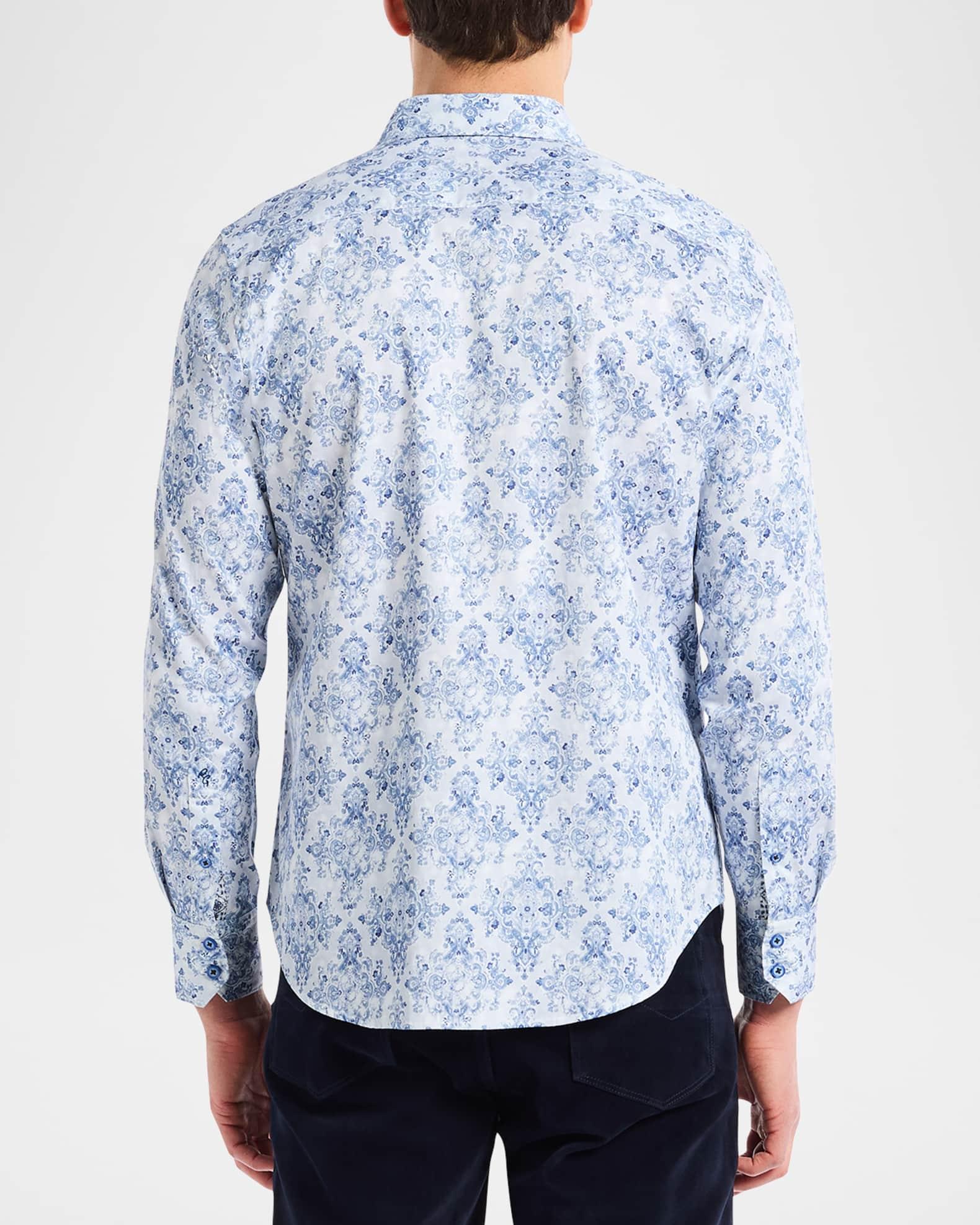 Men's Delancey Damask Stretch Sport Shirt Product Image