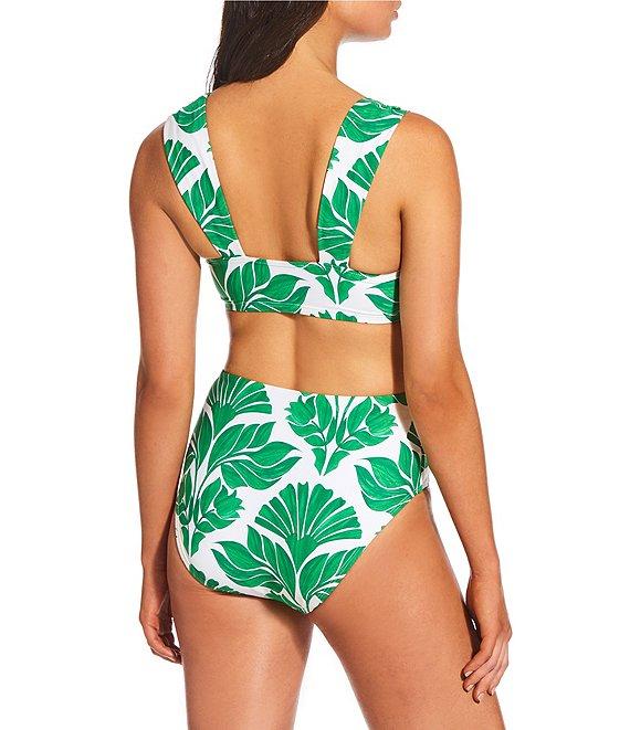 Alex Marie Signature Sculpt Nouveau Tropical High Waist Swim Bottom Product Image
