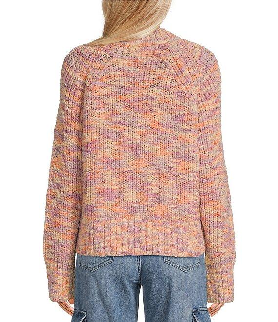 Rip Curl Relaxed Beach Party Long Sleeve Slub Wool Blend Sweater Product Image