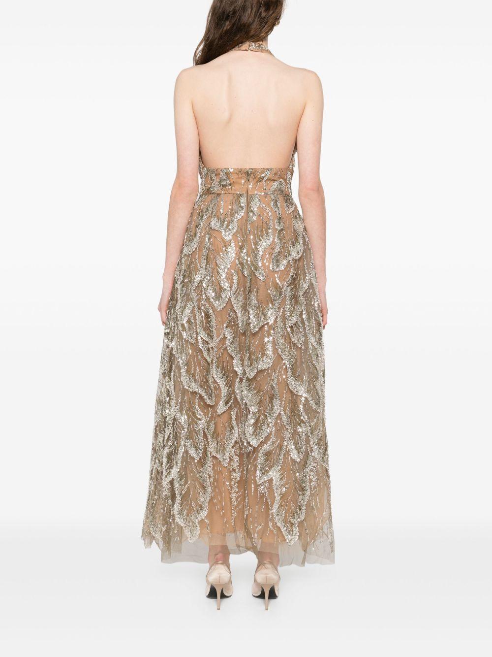 sequin-embellished midi dress Product Image