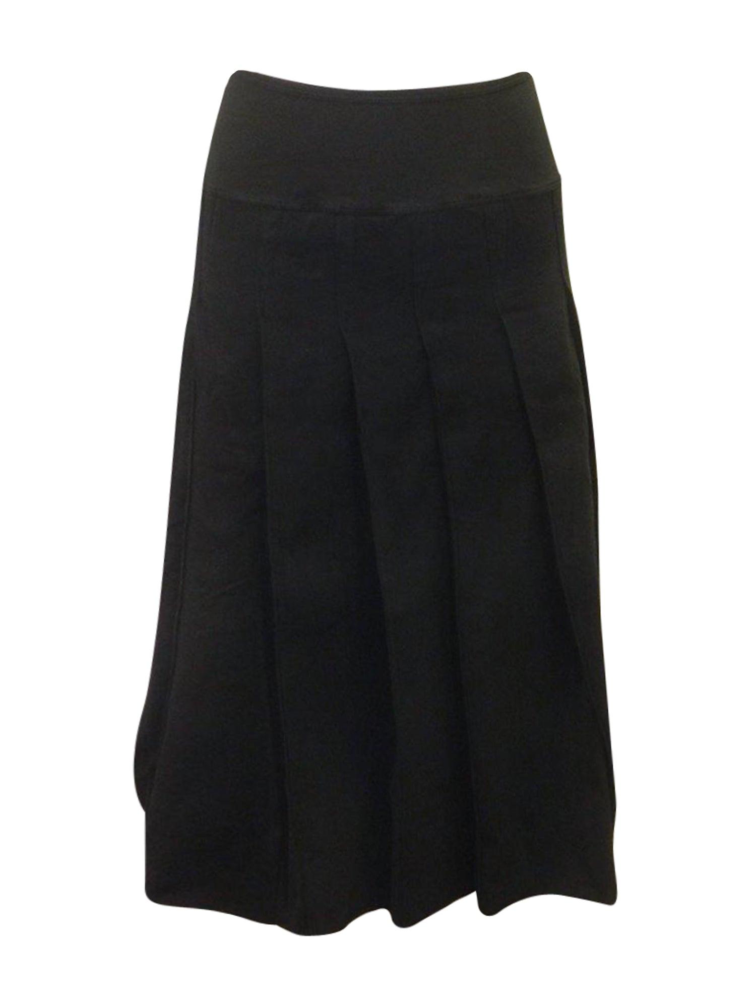 Hard Tail Drop Waist Pleated Skirt W-959 Product Image