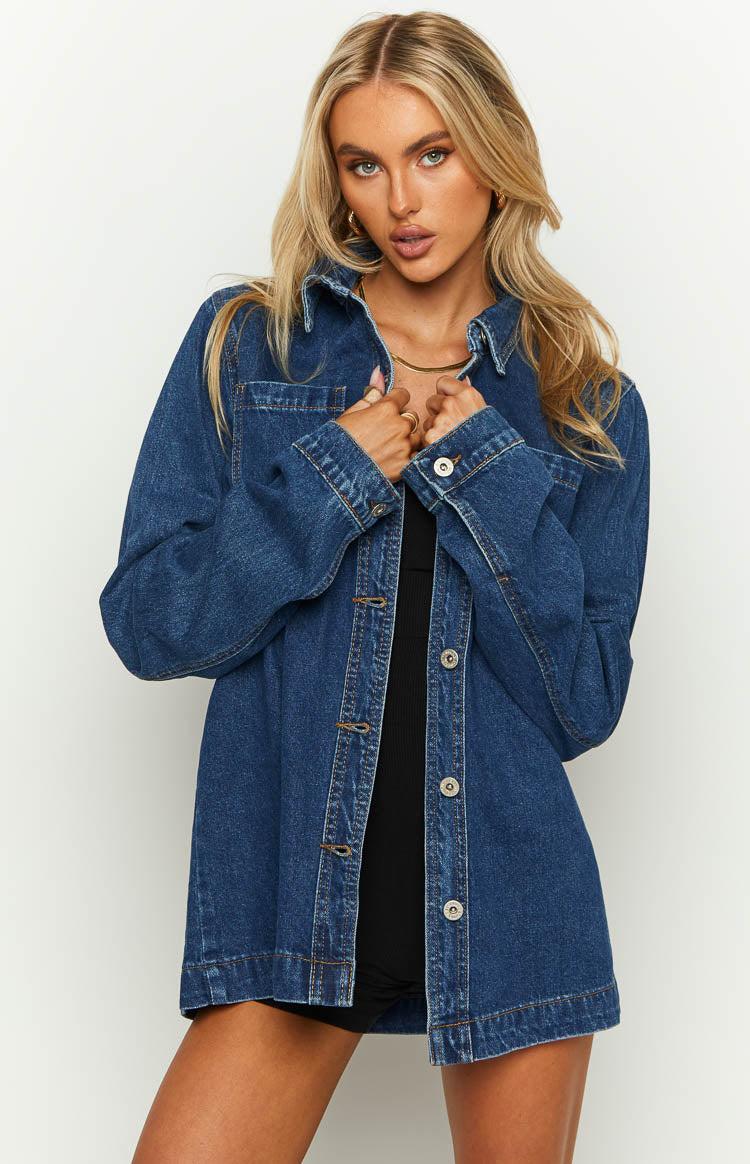 She's Got It Denim Long Sleeve Top Baby Product Image