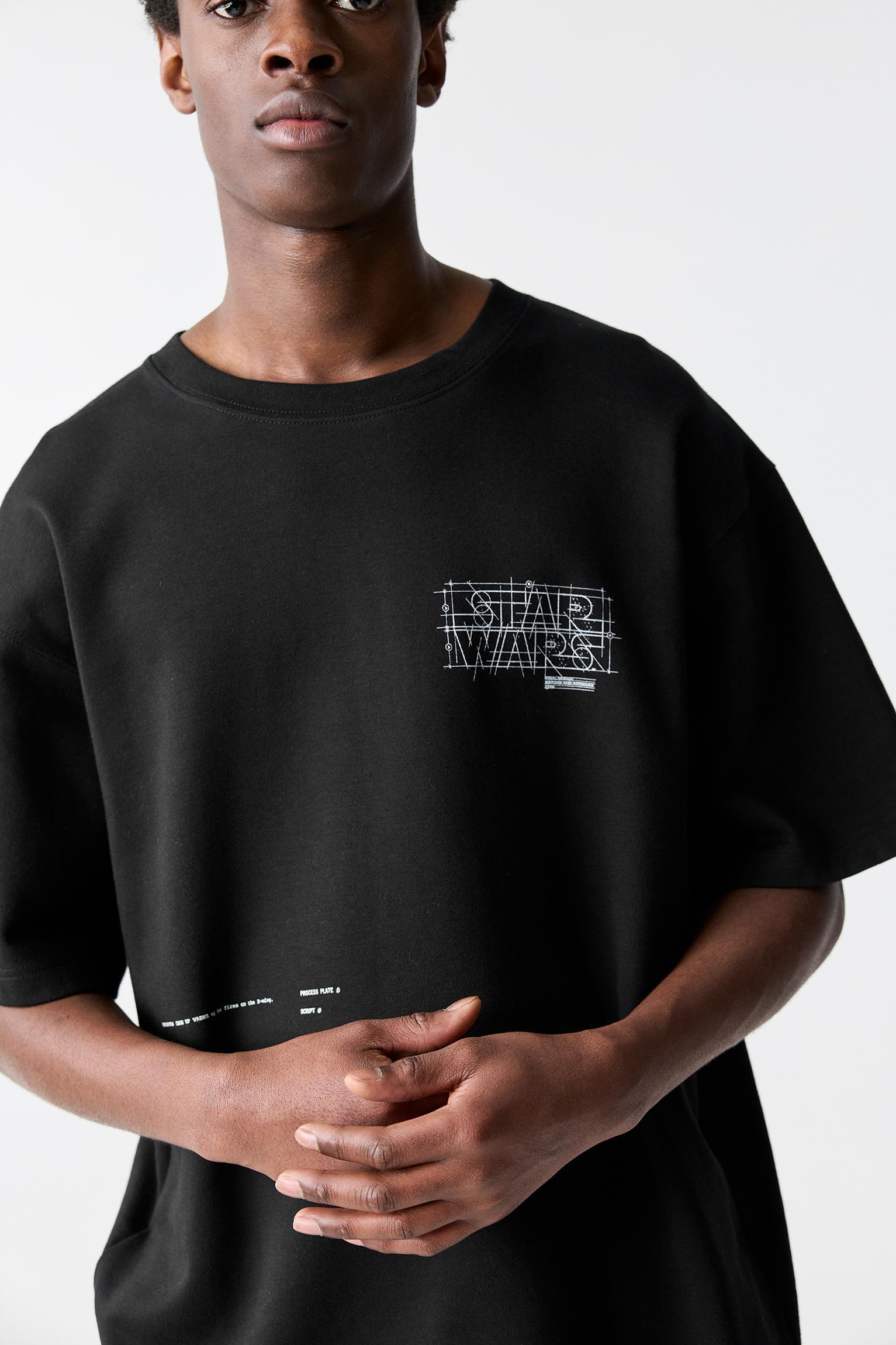 Short sleeve Star Wars sweatshirt Product Image