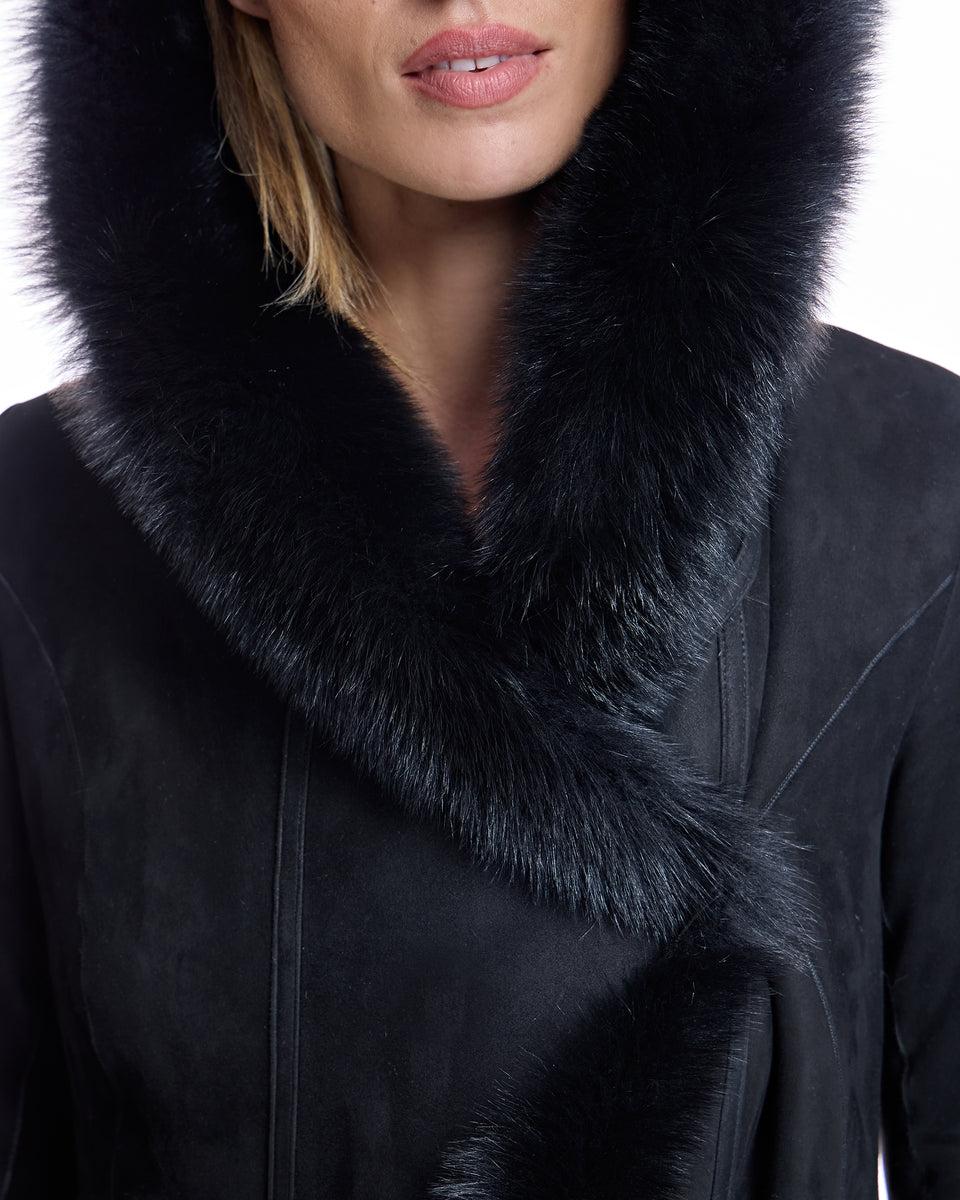 Reversible Shearling Vest Product Image