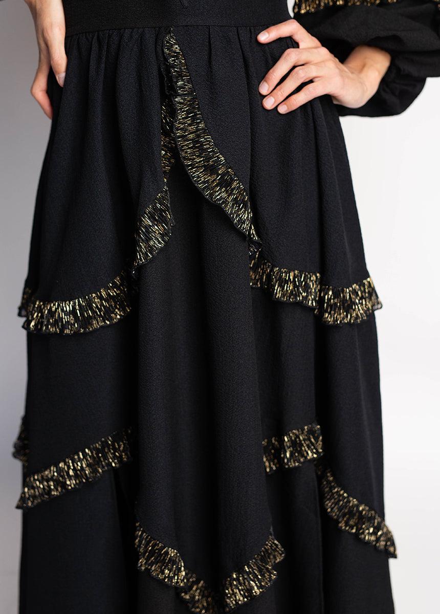 Zaynab Dress in Black Female Product Image