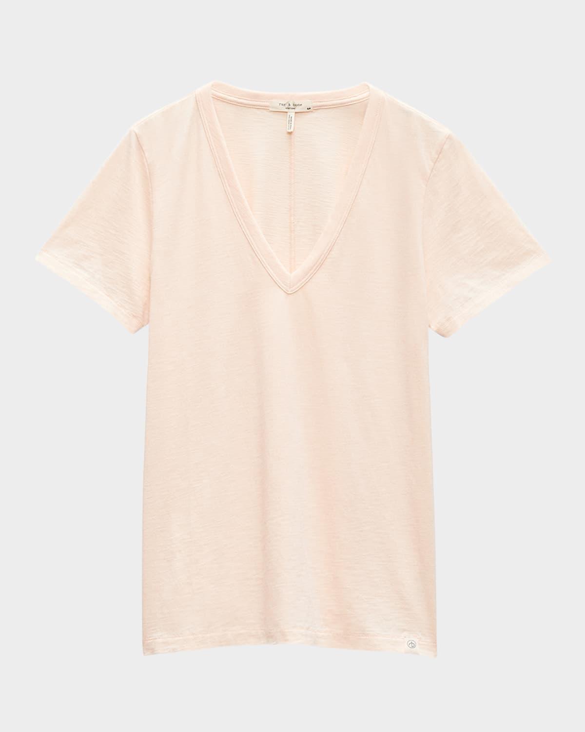 Womens The Slub V-Neck T-Shirt Product Image