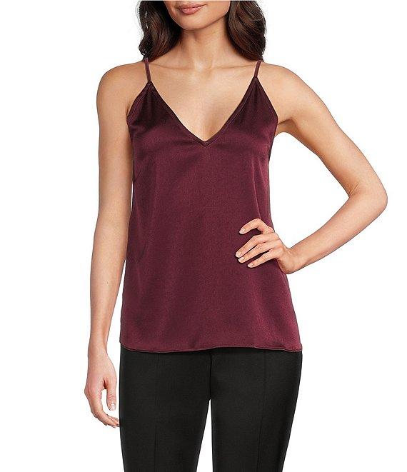 Marella Carso V-Neck Camisole Satin Top Product Image