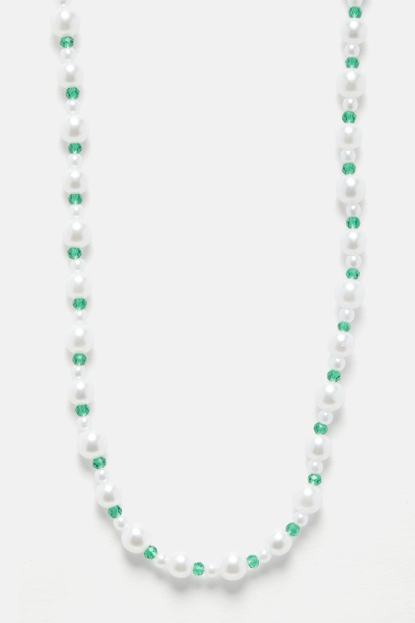 The World Is Your Oyster Pearl Necklace - White/combo Product Image