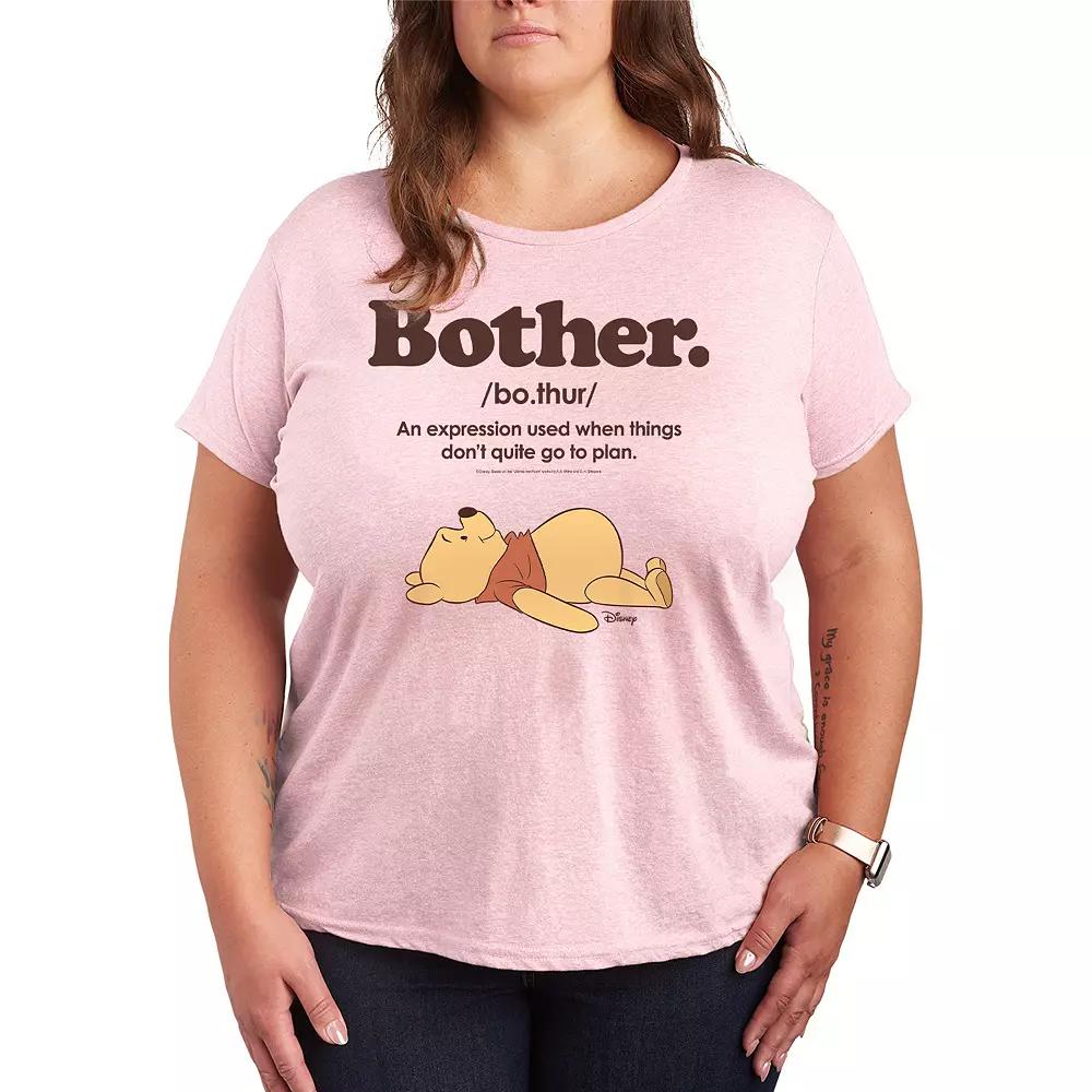 Disney's Winnie The Pooh Plus Bother Graphic Tee, Women's,  Product Image