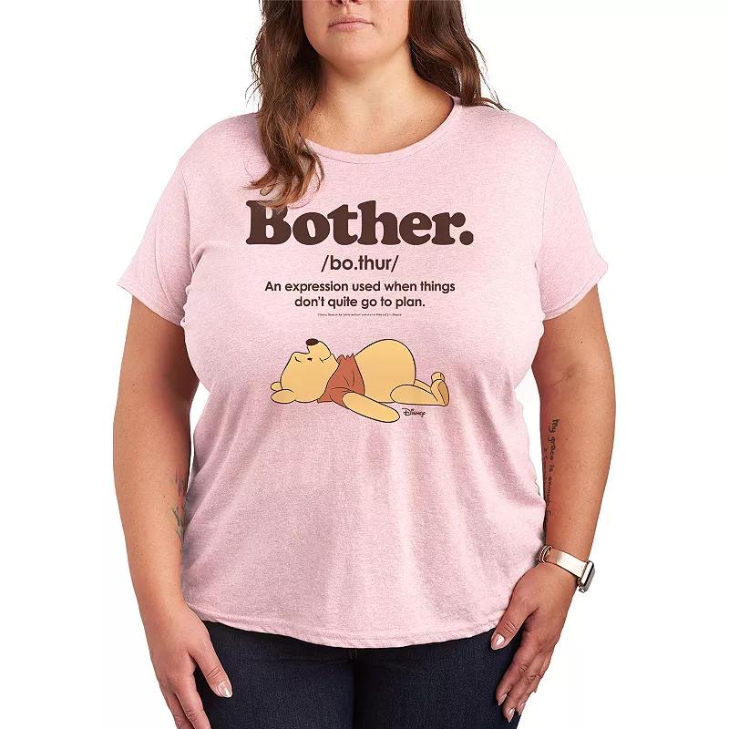 Disney's Winnie The Pooh Plus Bother Graphic Tee, Women's,  Product Image