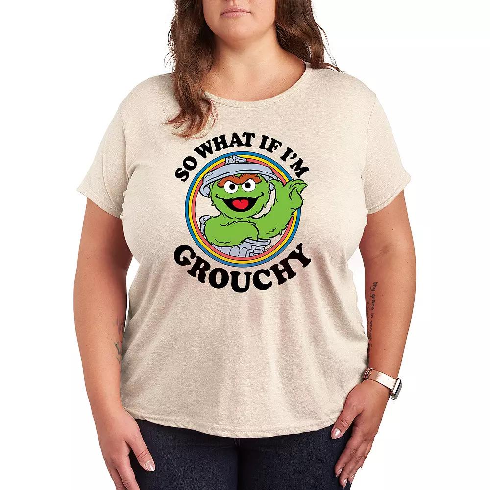 Plus Sesame Street So What Graphic Tee, Women's,  Product Image
