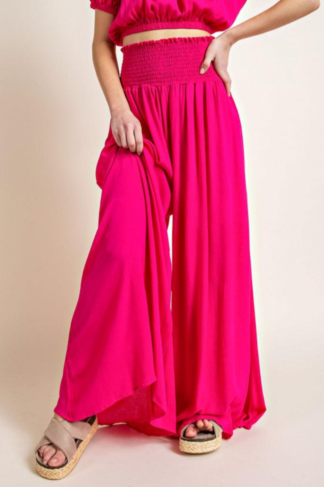 Cropped Top and Pants Set Product Image