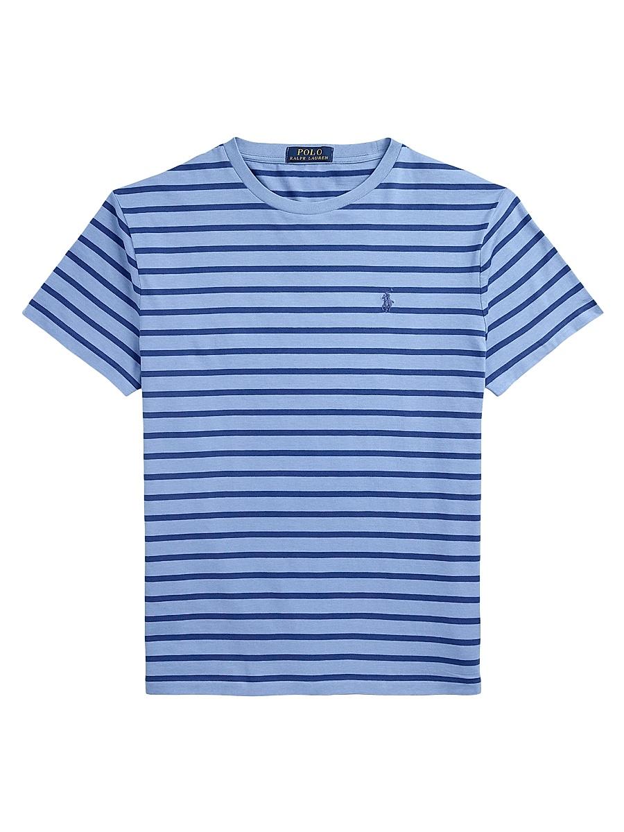Mens Classic-Fit Striped Jersey T-Shirt Product Image