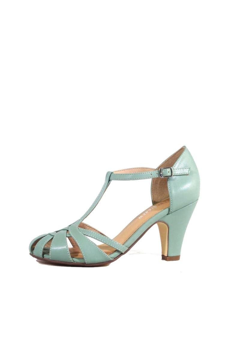 Sergi T-Strap Heels Product Image