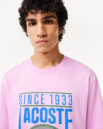 Men's Loose Fit Heavy Cotton Printed T-Shirt Product Image