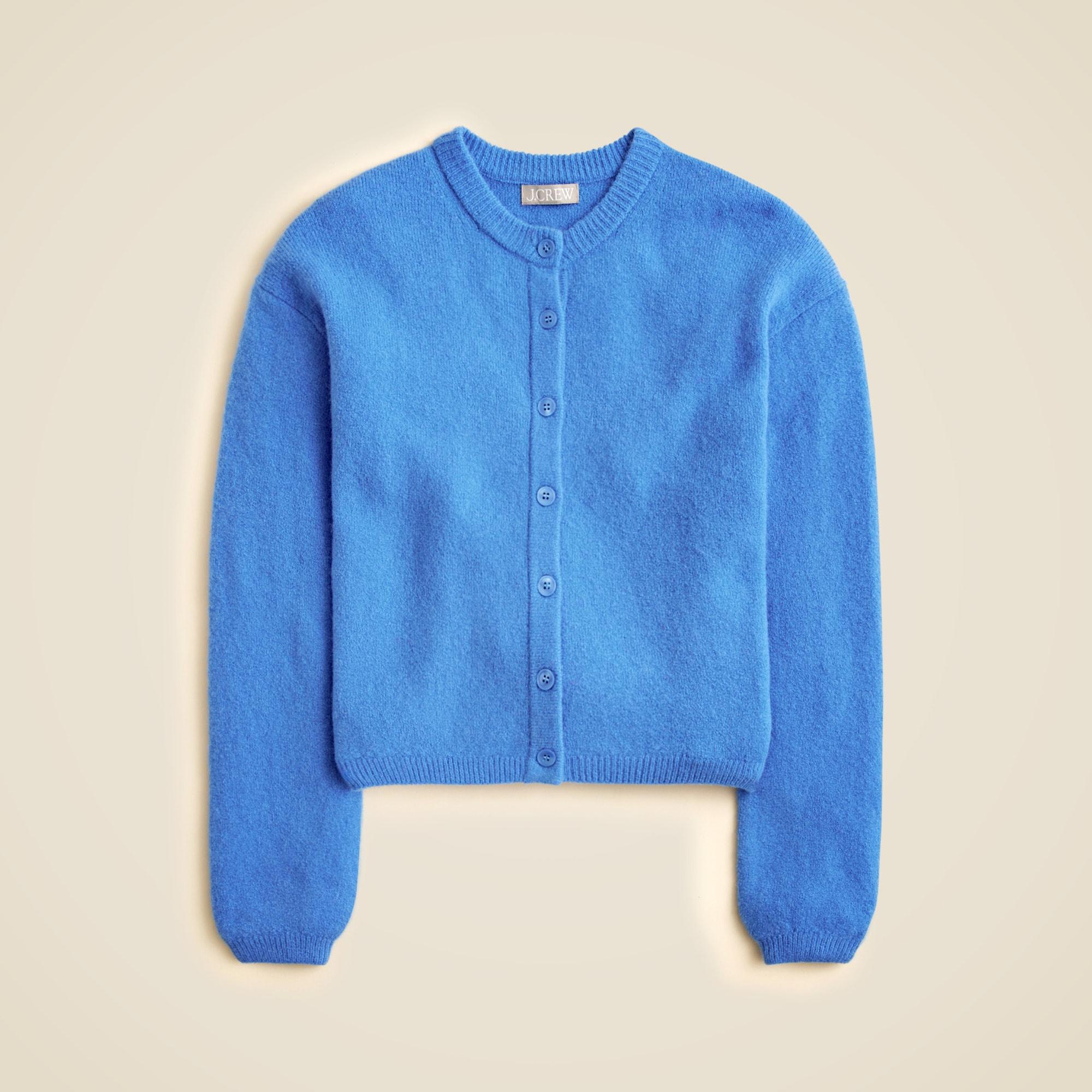 Supersoft bubble-hem cardigan Product Image