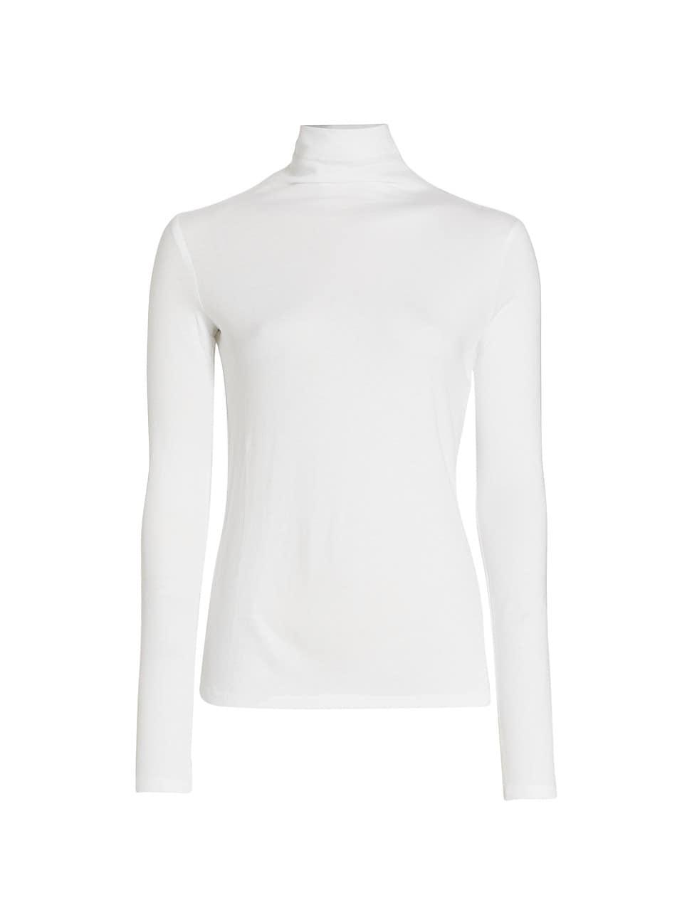 Womens Essential Turtleneck Sweater Product Image