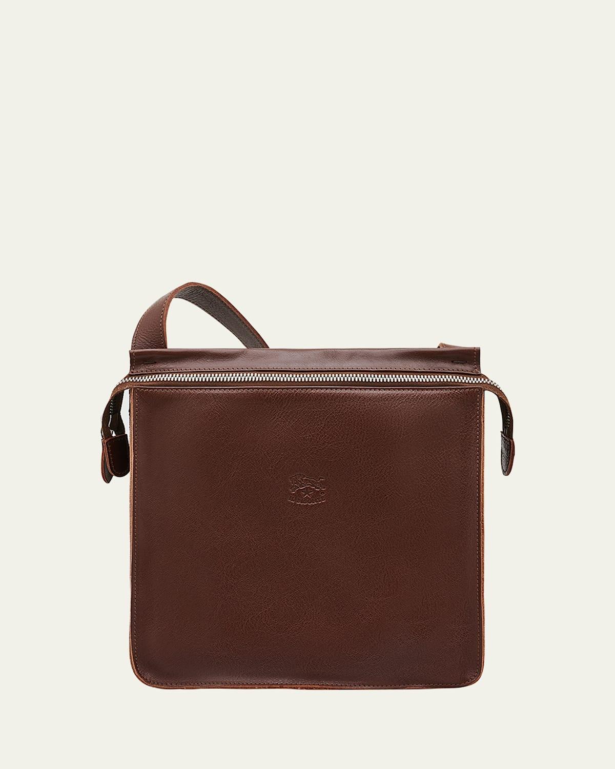 Mens Leather Crossbody Bag Product Image