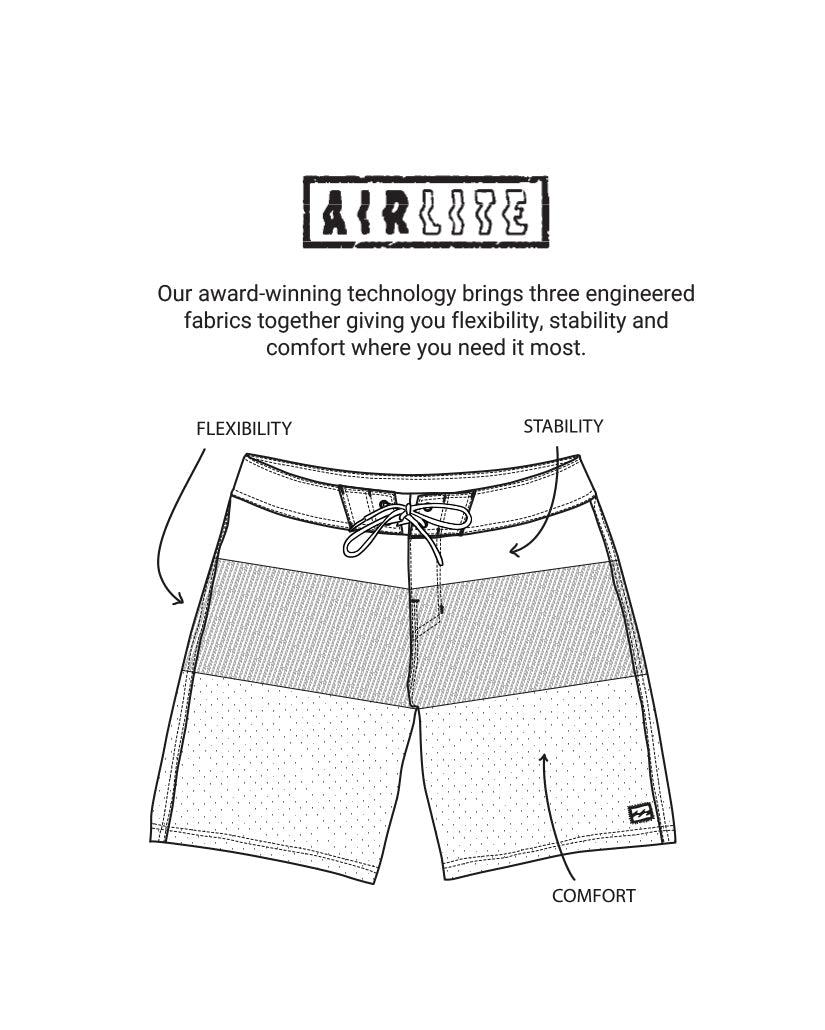 Sundays Airlite 19" Boardshorts - Stealth Male Product Image