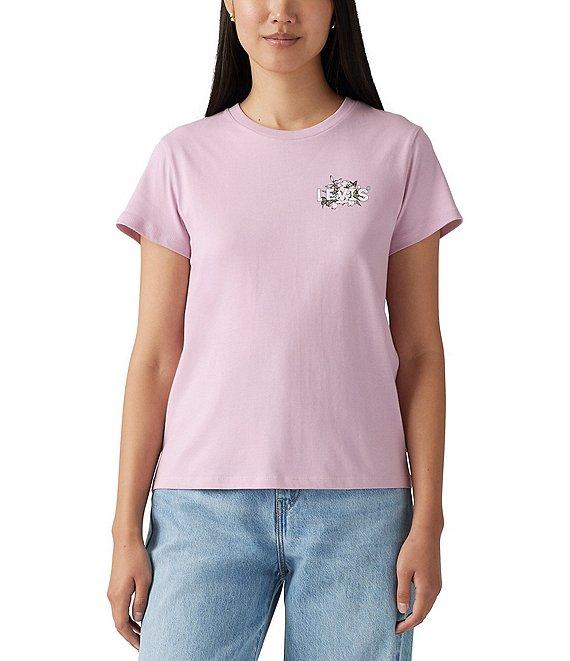 Levi's® Lily Logo Perfect Short Sleeve T-Shirt Product Image