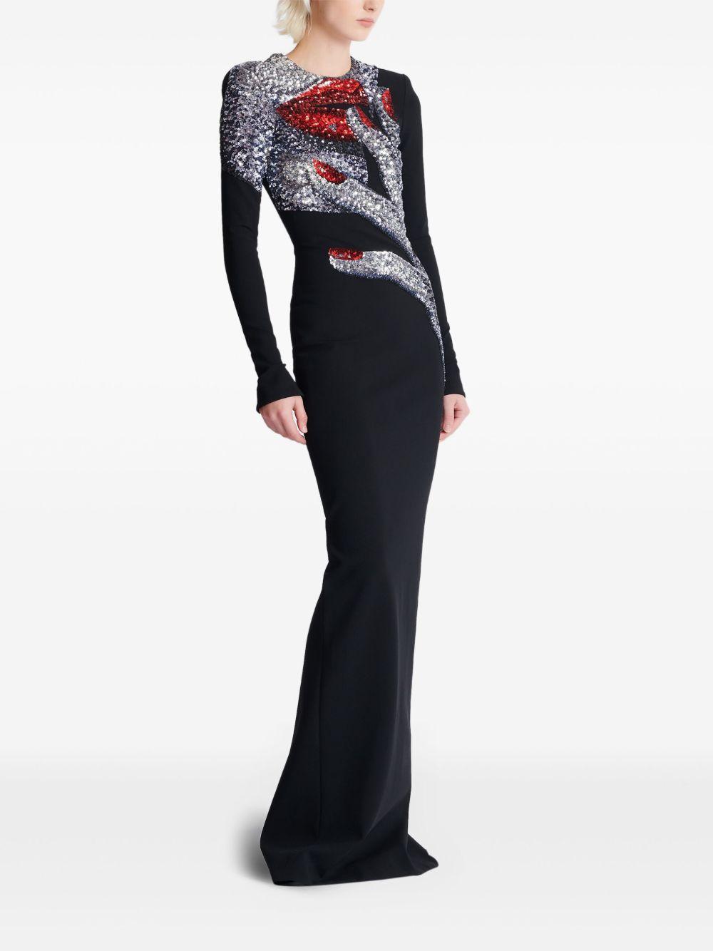 high neck maxi dress Product Image