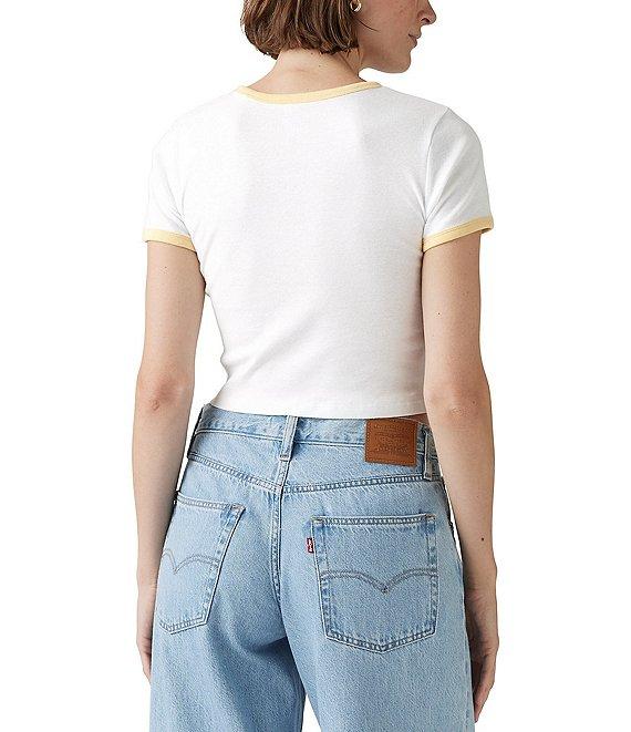 Levi's® Leopard Graphic Short Sleeve Mini T-Shirt Product Image