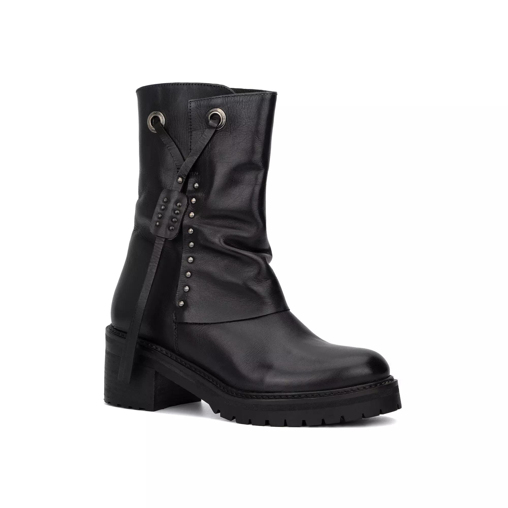 Vintage Foundry Co. Madeline Womens Leather Ankle Boots Product Image