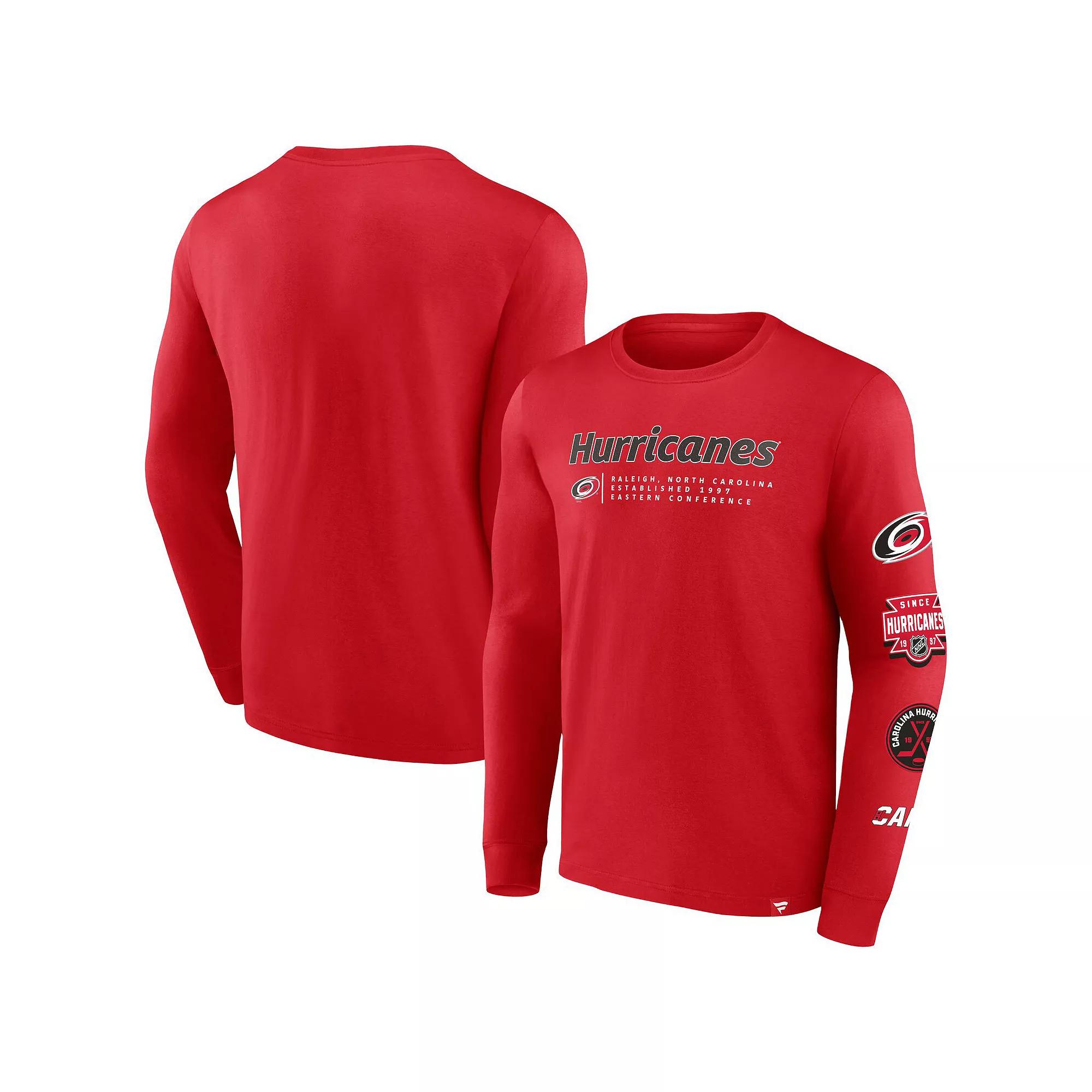 Men's Fanatics Branded Purple Phoenix Suns Baseline Long Sleeve T-Shirt,  Product Image