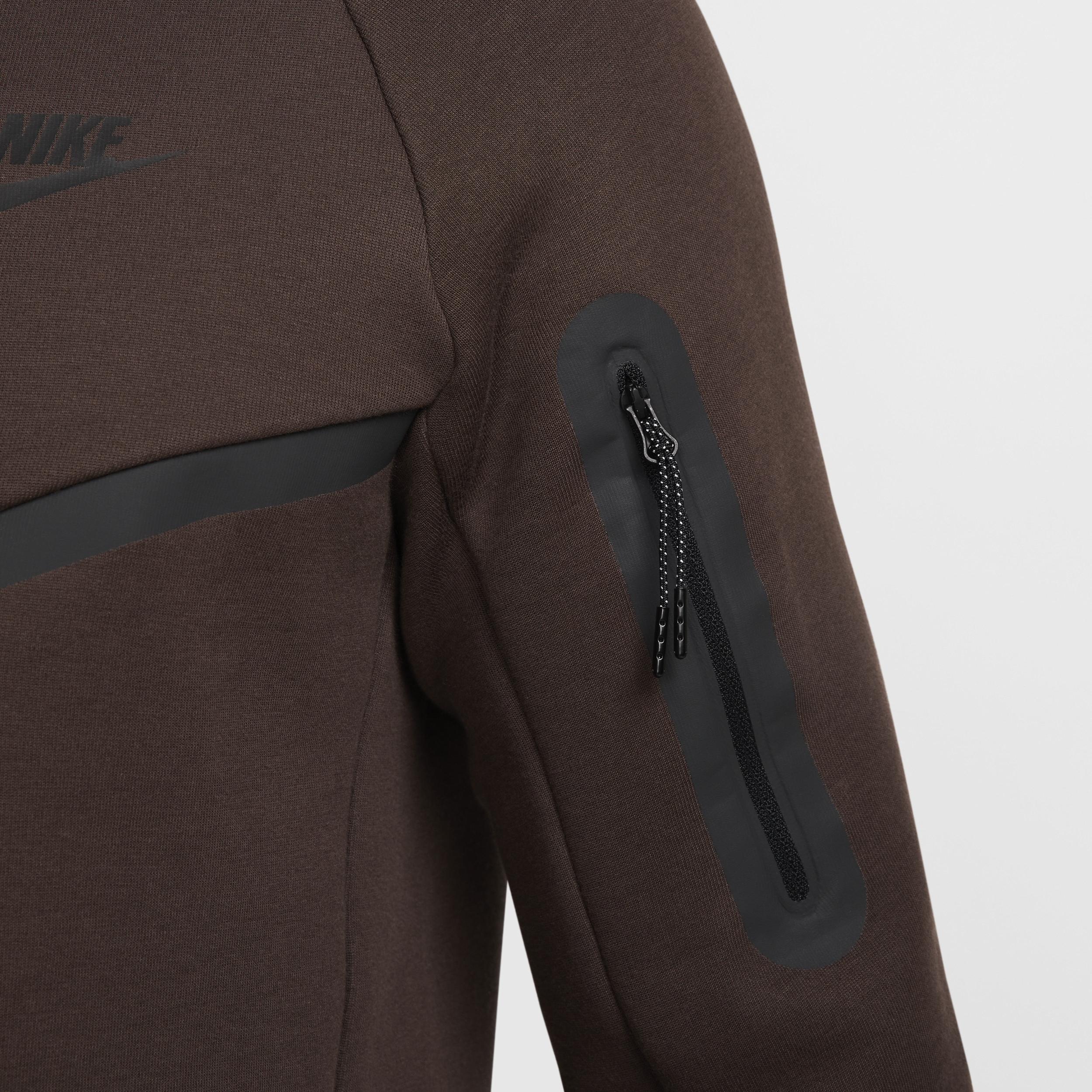 Nike Mens Nike Tech Fleece Full-Zip Windrunner Hoodie - Mens Maroon/Maroon Product Image