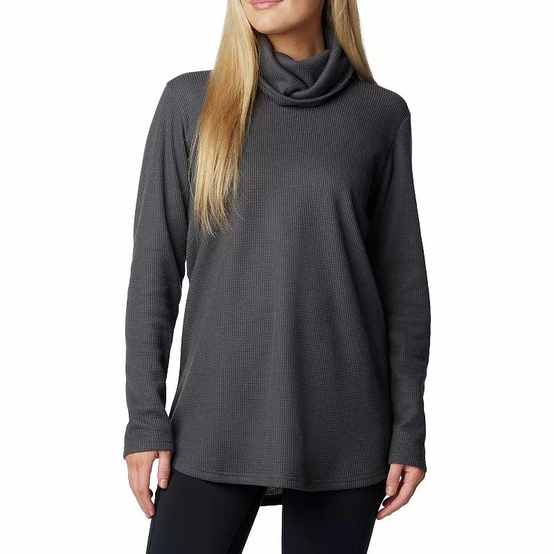 Columbia Womens Holly Hideaway Waffle Cowl Neck Pullover- Product Image