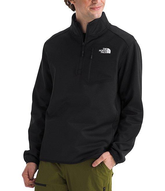 The North Face Long Sleeve Crest Pocket 1/4-Zip Fleece Pullover Product Image