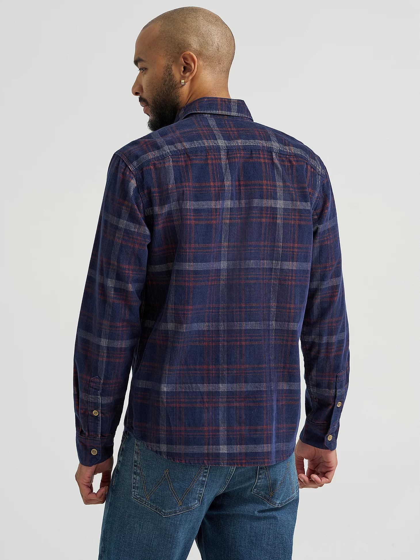 Men's Corduroy Shirt in Dark Sapphire Product Image