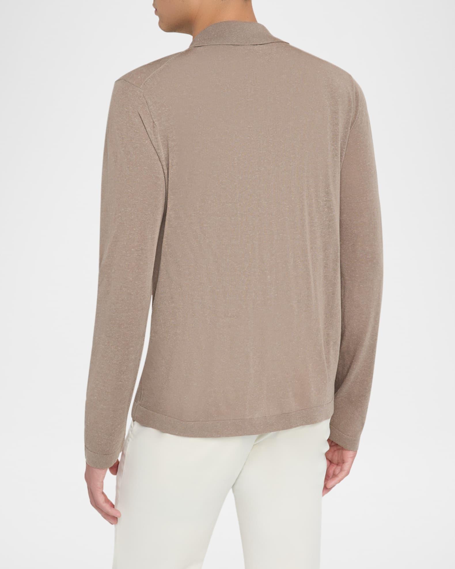 Men's Mellor Knit Casual Button-Down Shirt Product Image