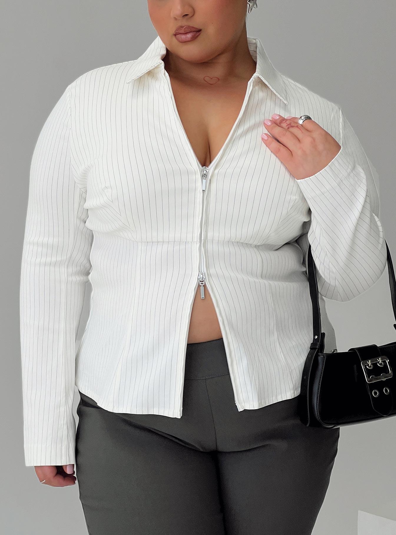Bellar Long Sleeve Top Ivory Product Image