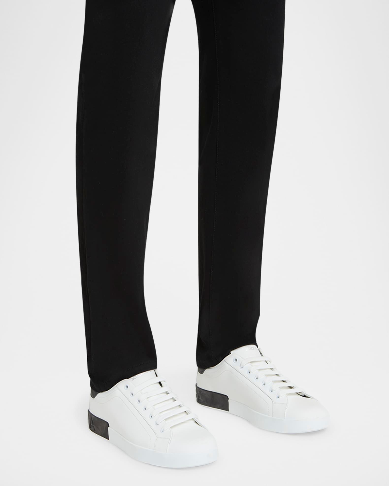 Men's Portofino Calfskin Low-Top Sneakers Product Image