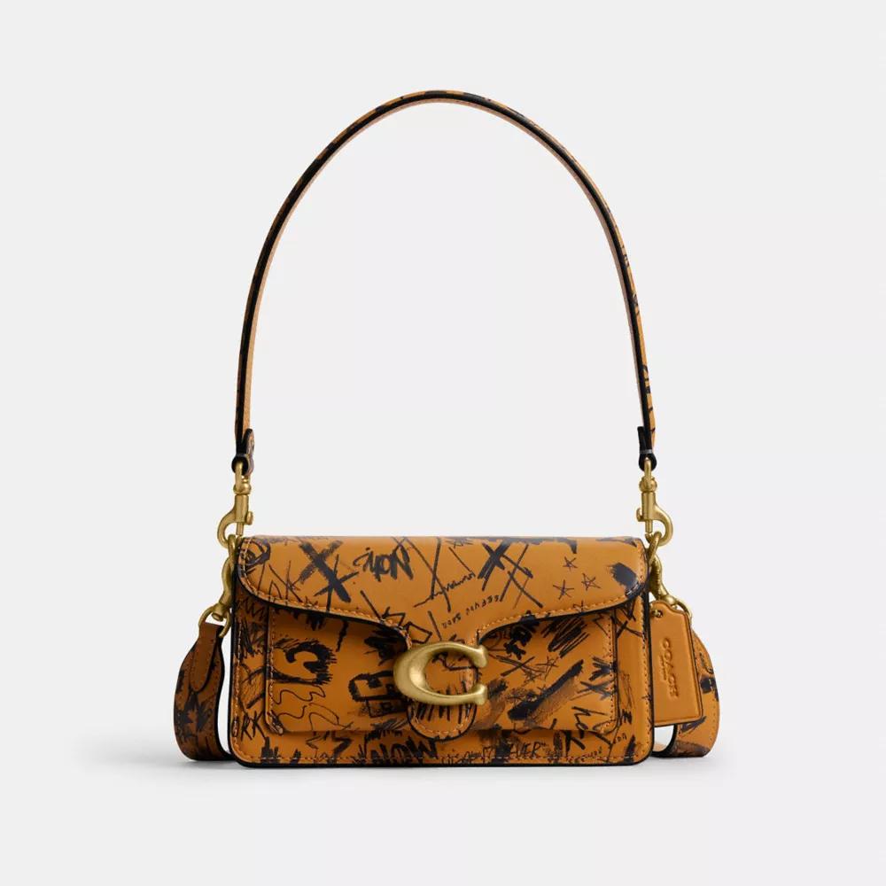 Tabby Shoulder Bag 20 With Graffiti Print Product Image