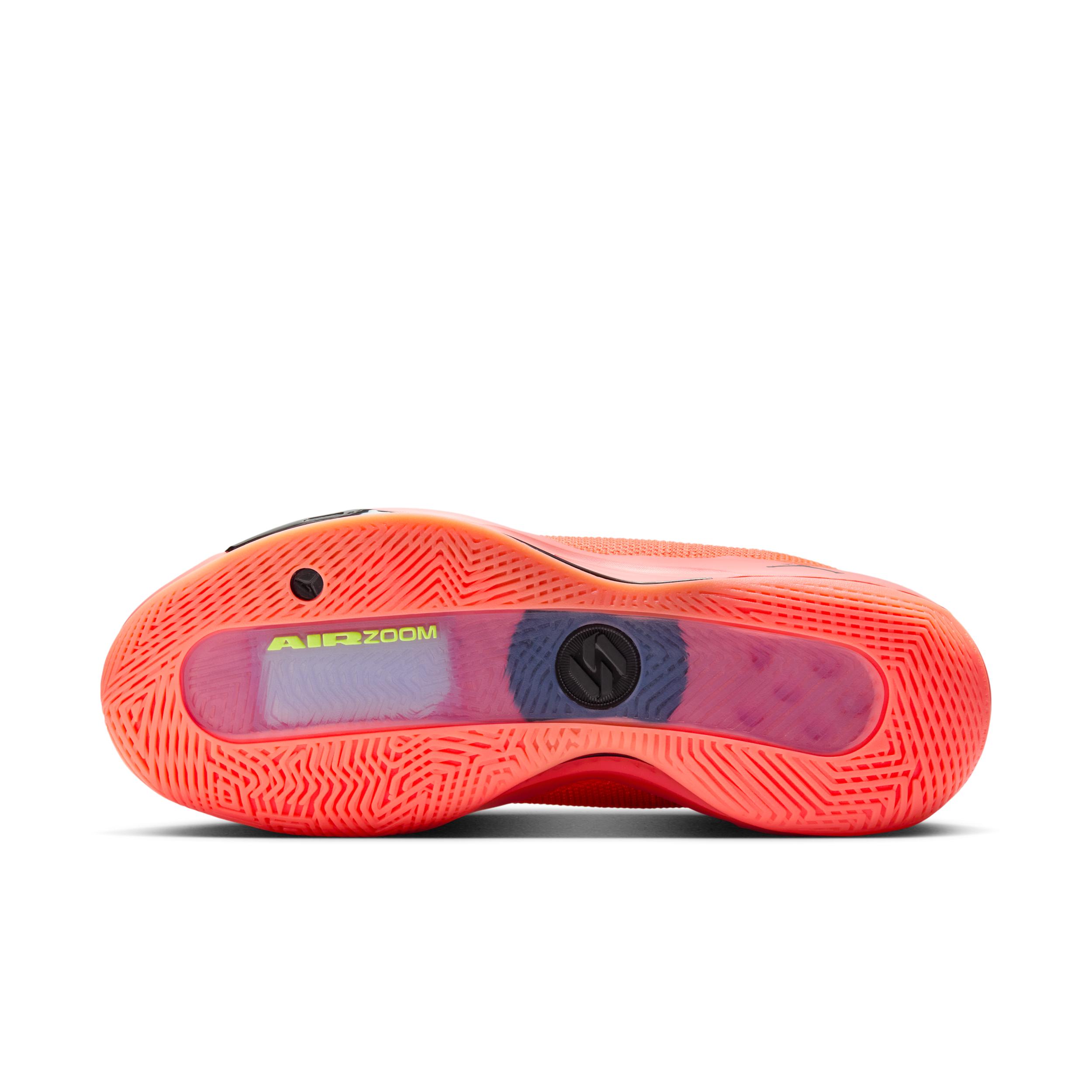 Nike Mens Luka .77 Bright Mango Basketball Shoes | HF0806-800 Product Image