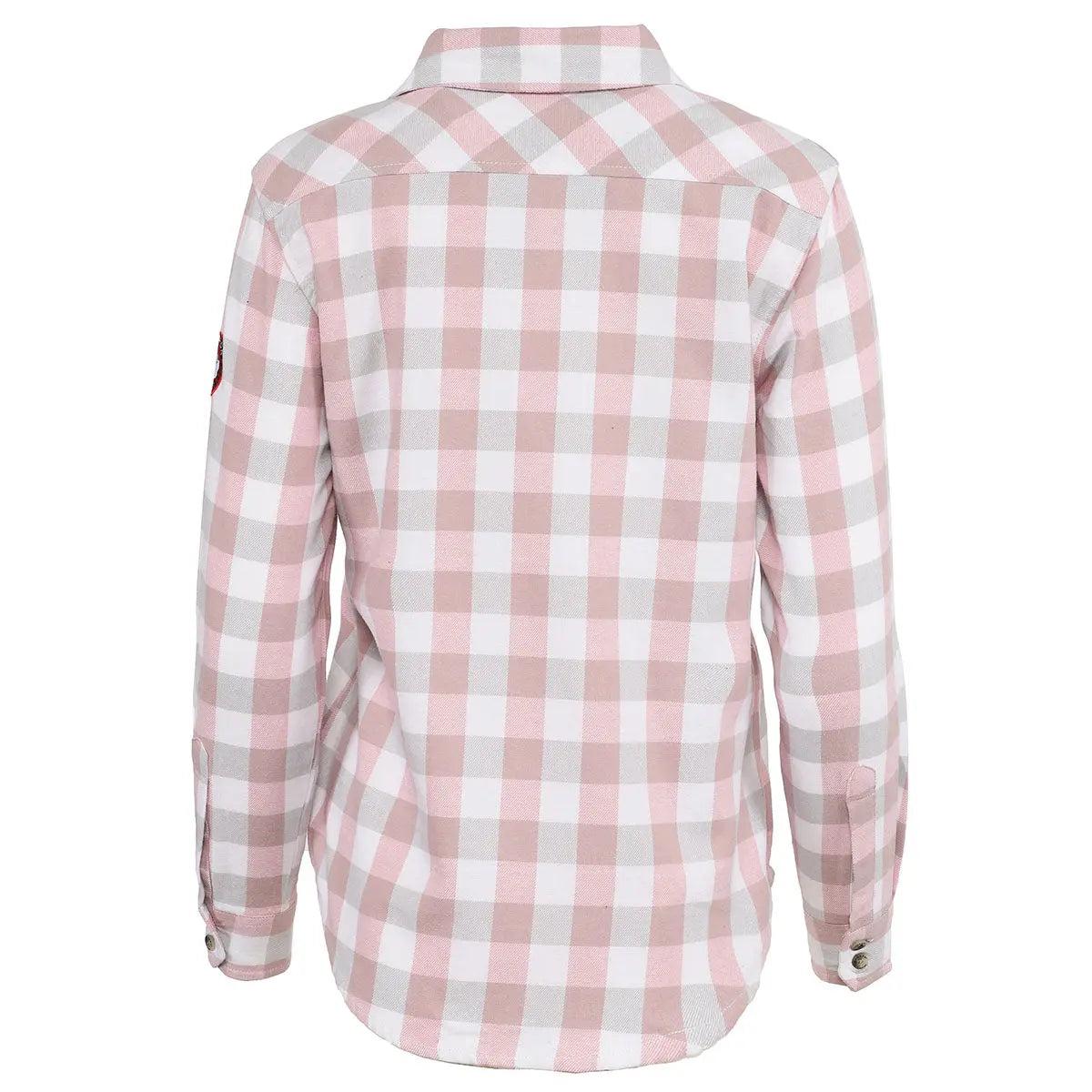 Canada Weather Gear Women's 2 Pocket Plaid Button Up Long Sleeve Shirt Product Image