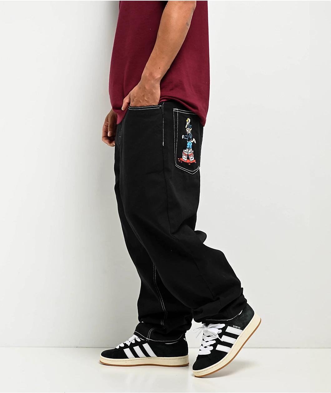 Empyre Blake Blue Wash Ultra Loose Skate Jeans Product Image