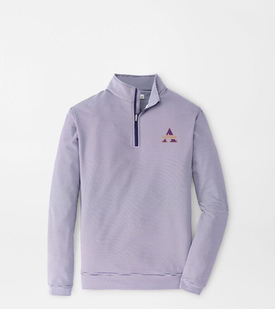 TCU Sugar Stripe Performance Quarter-Zip Product Image