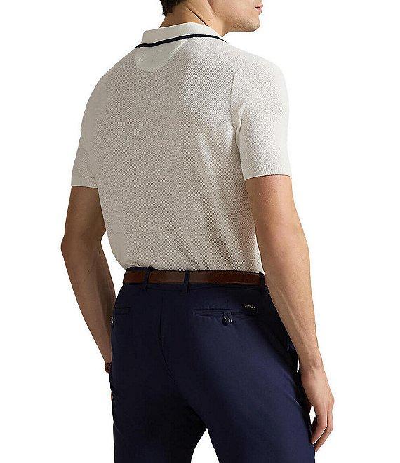 Polo Ralph Lauren RLX Golf Performance Short Sleeve Sweater Polo Shirt Product Image