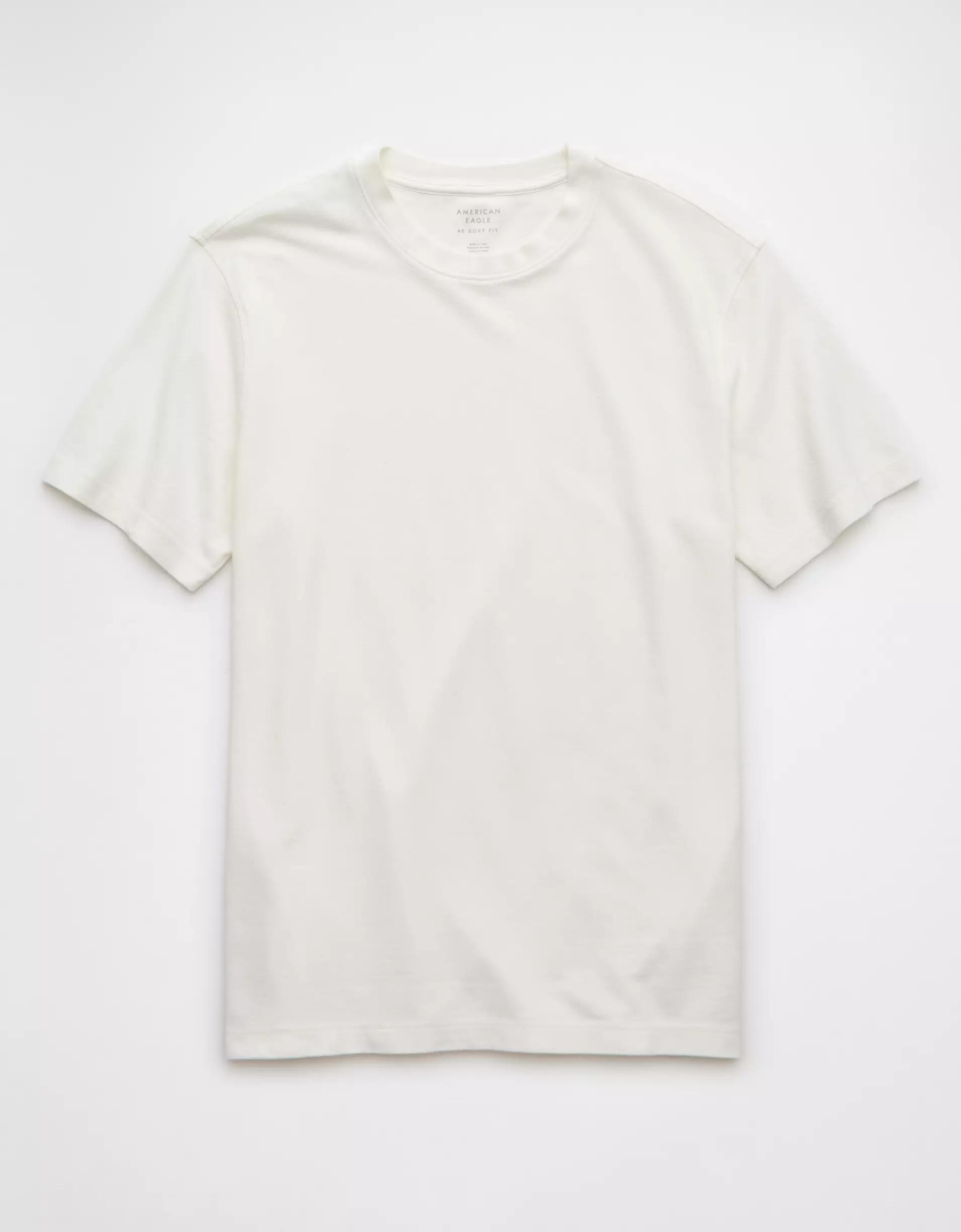 AE Boxy Pique T-Shirt Product Image