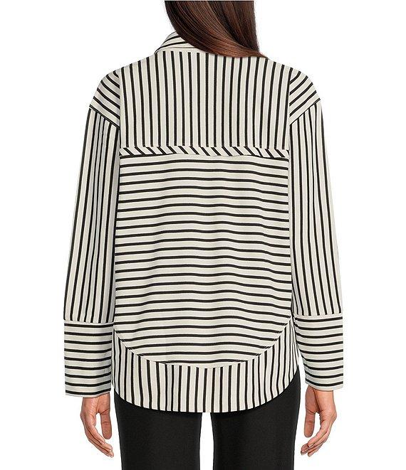 APNY Henley Grommet Placket Collar Long Sleeve Top Product Image