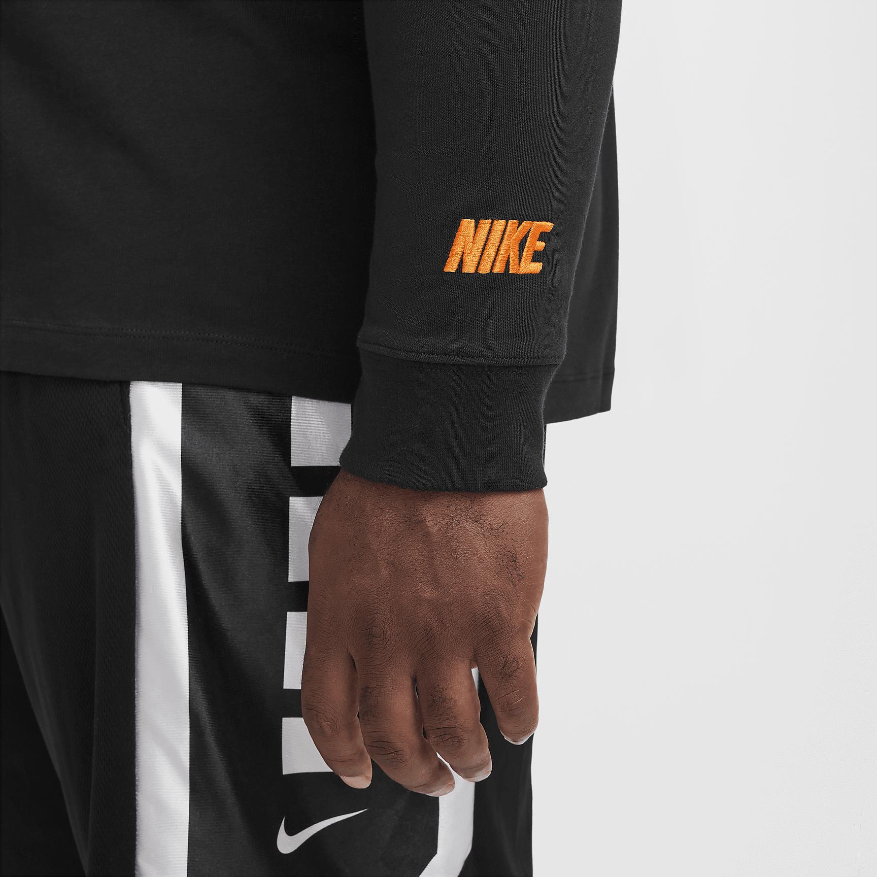 Nike Men's Long-Sleeve Basketball T-Shirt Product Image