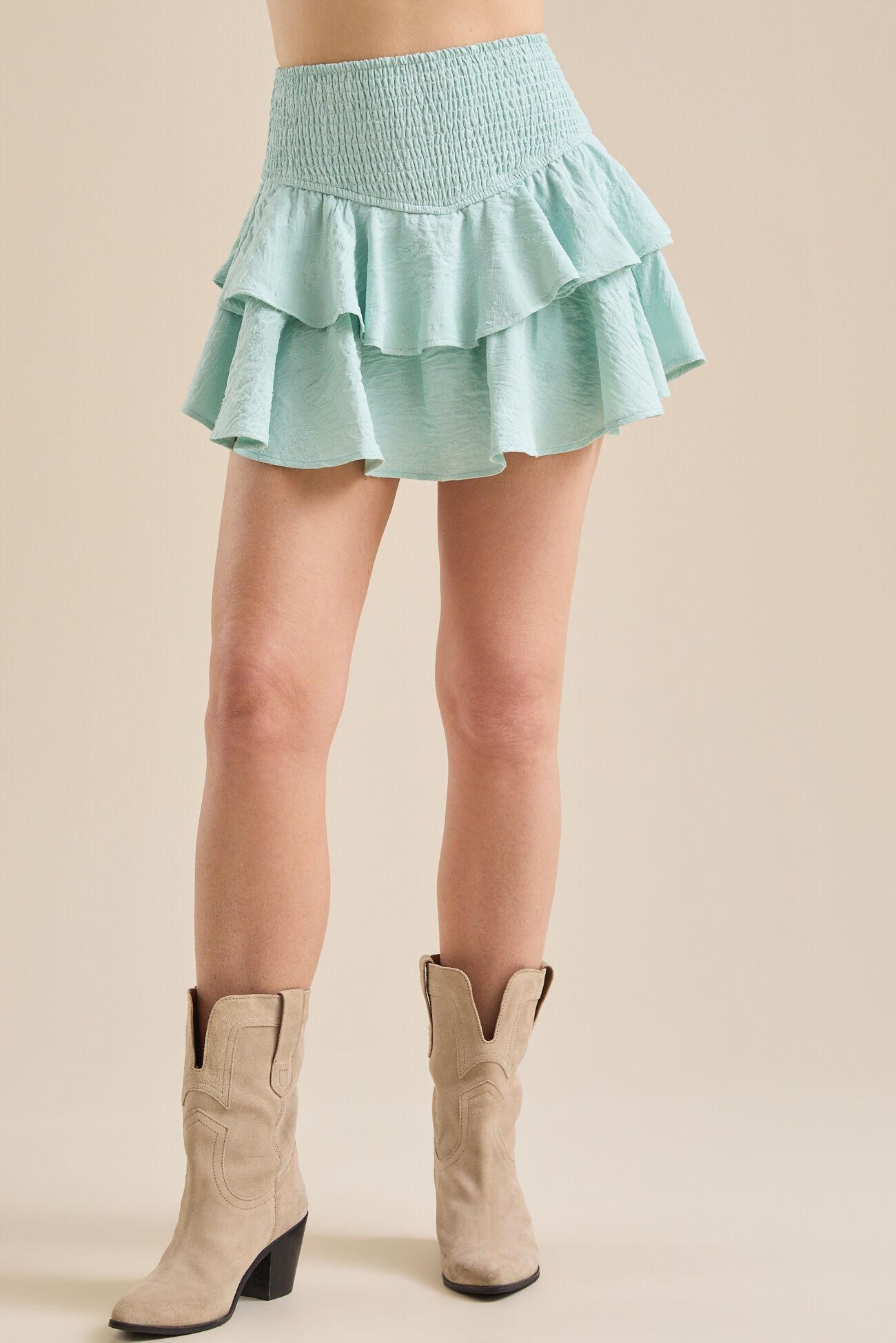 Lyla Ruffle Mini Skort Product Image